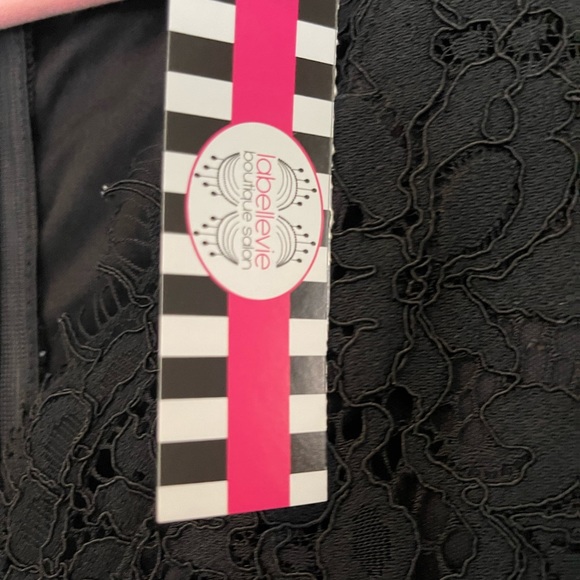 Wish list v-neck black skater dress size small. NWT - Picture 5 of 13